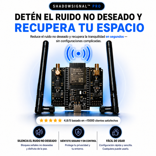ShadowSignal™ - Controla tu Entorno en Segundos